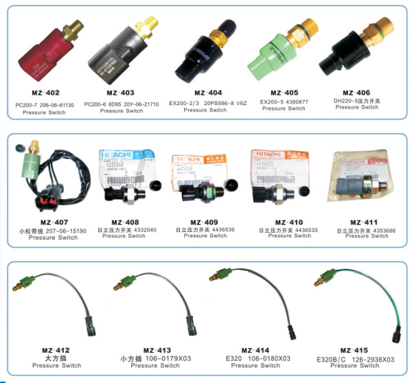 KOBELCO SK200-8 SK200-6E SK250-8 Low Pressure Sensor Switch LC52S00019P1