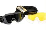 UV Protection Anti Fog Ski Googles , Outdoor Game Military Safety Goggles