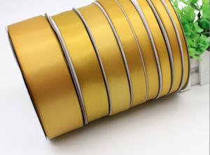 Wholesale Golden high-density ribbon, colorful ribbon, home textile, fresh flower strap from china suppliers