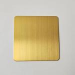 201 304 316 PVD Coated Stainless Steel Sheet With Anti Finger Print Stainless
