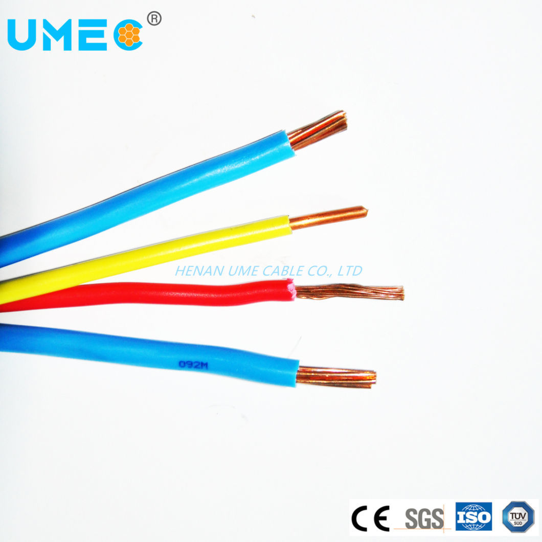 Multicore Copper Wire PVC Electrical Wire Flexible Wire and Cable Building Wire H07V-U
