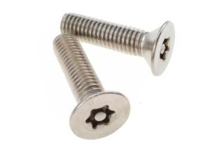 Wholesale A2-70 Torx Pin Flat Head Stainless Steel Security Screws T20 Metal Fastener from china suppliers