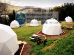 Dia.20ft Waterproof 2 Person Geo Tent Dome For Resort Hotel