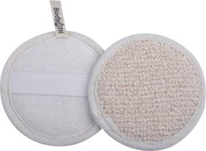 Wholesale 10x10 Round Hemp body scrubbers for showers , Facial Pad CRBP-9 from china suppliers