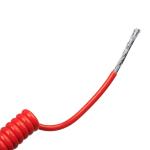 Medical Equipment XLPE Insulation PUR Silicone Spiral Coiled Power Spring Robot