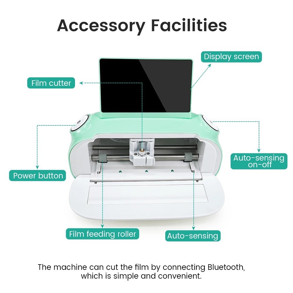 TPU Hydrogel Film Screen Protector Cutter Stock Mobile Phone Back Stickers Skin High Efficiency