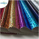 Distressed PU Leather Fabric , Soft Faux Leather Fabric Anti Scratch Heat
