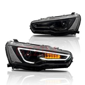 Wholesale Auto Parts ABS Plastic LED Front Light Parts Head Lamp For Mitsubishi Lancer 2008-2018 from china suppliers