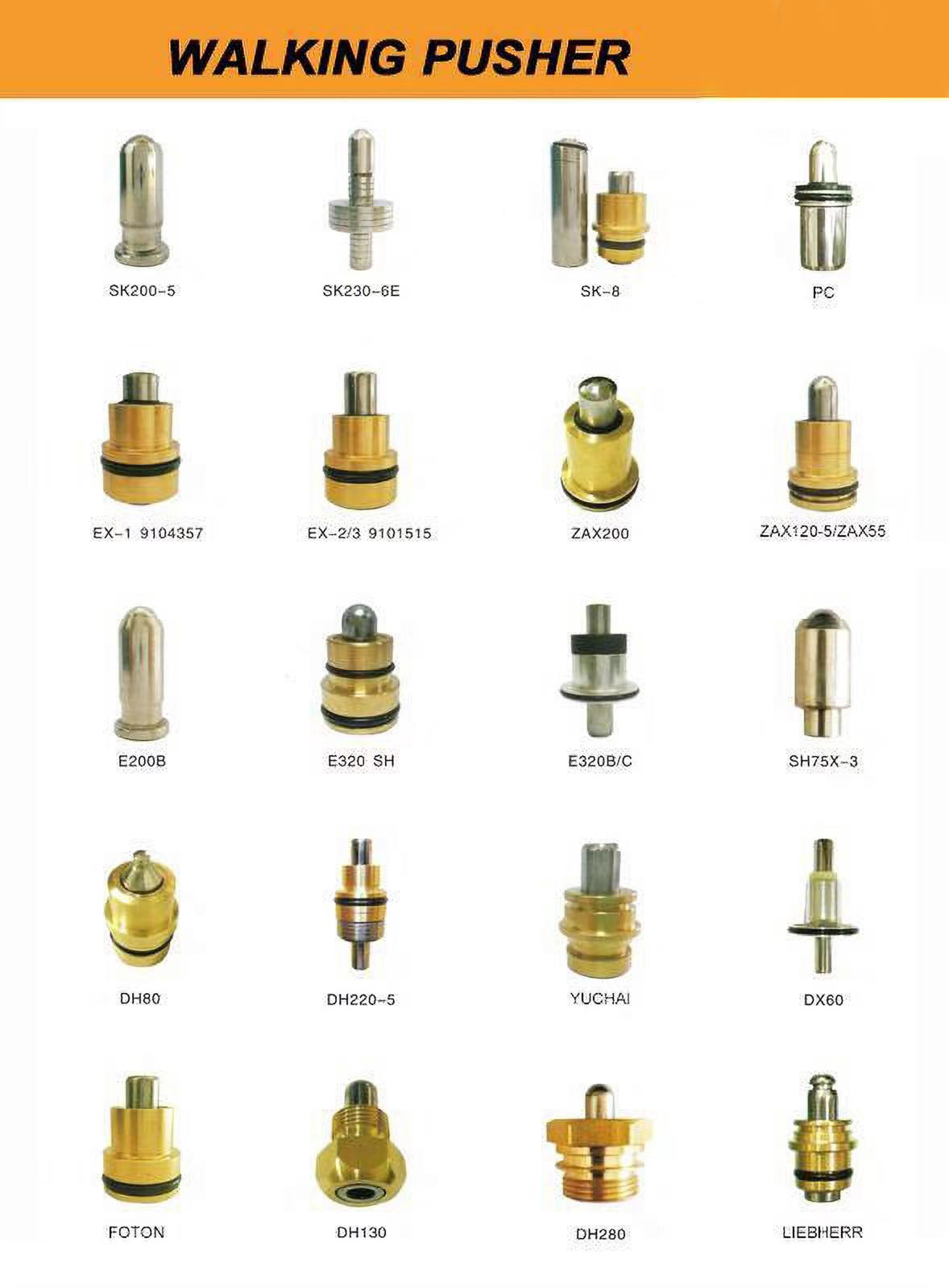 Hydraulic Joystick Pilot Valve Pusher Excavator Hydraulic Control Parts