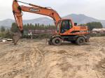 Original Color Used Doosan DH210W-7 Wheel Excavator In Good Condition/Used