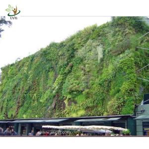 Wholesale UVG Indoor Walls decoration Artificial Plant Wall building landscaping GRW05 from china suppliers
