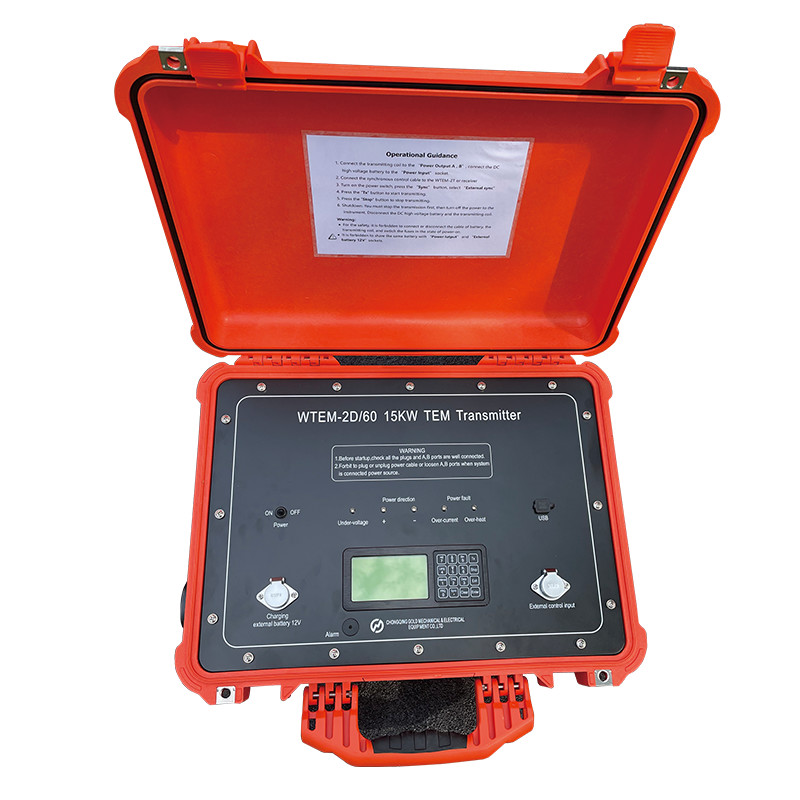 TEM Transient Electromagnetic Geophysical Exploration Instrument For Deep Well Water