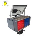 Reliable LED Solar Powered Barricade Lights 7 Watt With Water Resistance