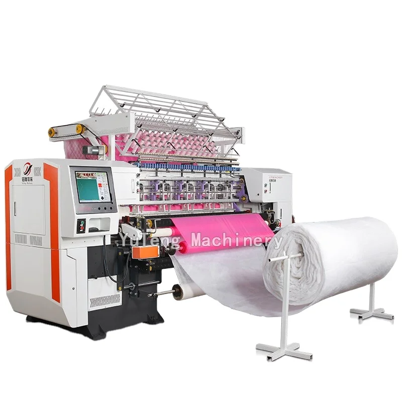 Computerized Lock Stitch Quilting Machine For Textile Production 1650mm/2450mm Sewing Width 220V/380V 3-Phase