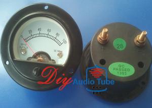 Wholesale DC 100MA Tube AMP Parts Round Moving Coil Panel Meter For Vintage Tube Amp from china suppliers