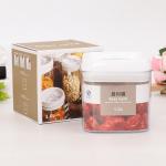 Factory Price Customized 1000Ml Square Type Airtight Plastic Dry Food Container