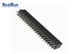 SGS Brass 500VAC Press Fit Female Header Connector 3.0A Dip Double Row 2*20P