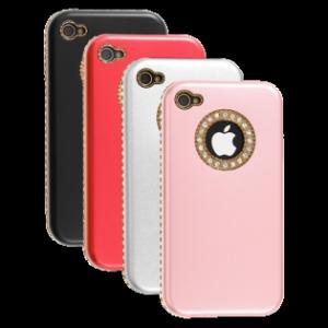 Wholesale Fashion Sheep Pattern Rhinestone Case for iPhone 4 4S from china suppliers