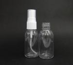 8 Oz Clear PET Plastic Spray Bottle Wholesale For Daily Cleaning