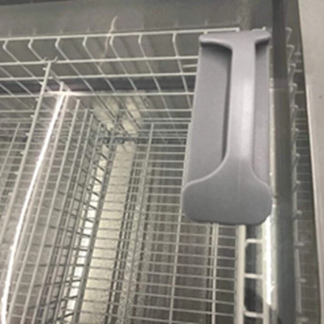 Green & Health Supermarket Island Freezer With Sliding Glass Door For Frozen Food