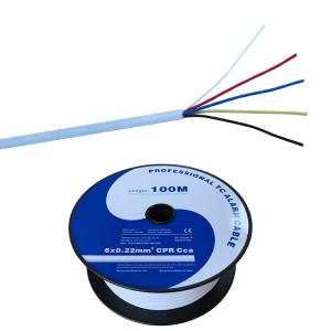 Wholesale Secure Shielded/Unshielded 12X0.22 Stranded CPR Cca Alarm Cable Security Cable from china suppliers