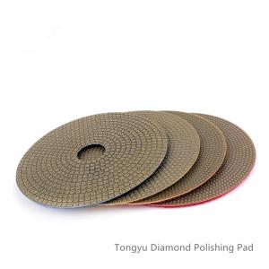 China Electroplated Diamond Polishing Pads For Tiles Surface Polishing on sale