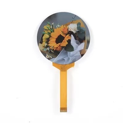3.4 Inch MIPI LVDS LCD Display , Color Round TFT Display BBI340001B0
