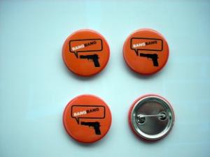 Wholesale Professional Customized Metal 5mm Thickness Pins Buttons Badges from china suppliers
