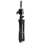 13.1KG Cosmetology Training Wig Head Tripod , CE 49.5mm Adjustable Wig Stand