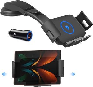 Wholesale 5V 2A wireless charging phone mount , 10W galaxy z fold 2 wireless charger from china suppliers