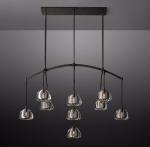 Antique Gold Ceiling Light Chandelier For Living Room / Dining Room / Bedroom
