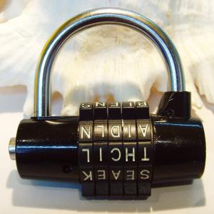 Wholesale English alphabet Luggage Combination Lock from china suppliers