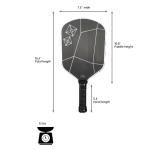 High-performance Thermoformed pickleball paddle for competitive matches
