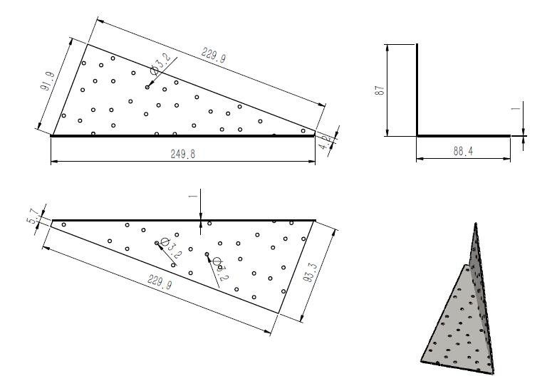 Fix Purlins And Rafters Wooden Connectors 240mm