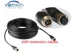 Male female head waterproof DVR Accessories 4 pin camera and recorder connector