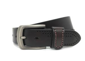 Wholesale Pin Buckle Full Grian 2.08 Inch Mens Casual Leather Belt from china suppliers