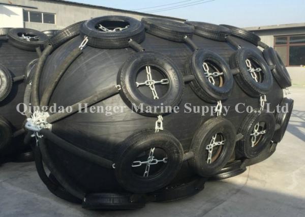0.05Mpa 0.08Mpa Inflatable Marine Rubber Fenders , Good Air Tightness Floating