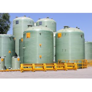 Buy cheap Anti Septic Cylindrical FRP Storage Tank 10000 Gallon For Storaging Acid from wholesalers