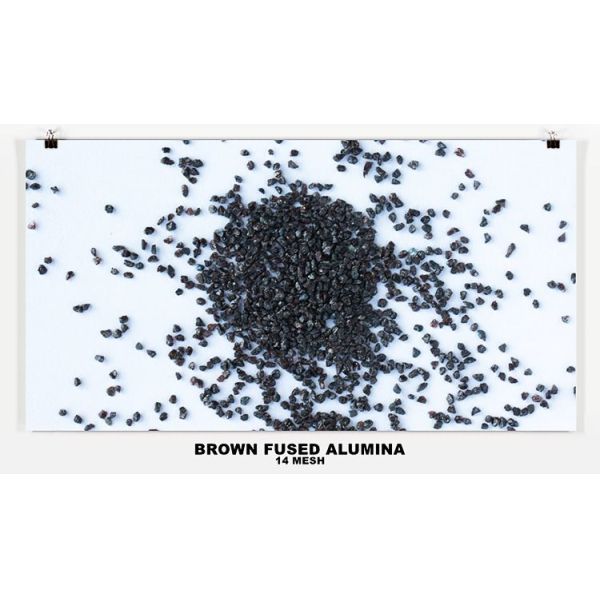 85%-90% Brown Fused Aluminum Oxide Grit Blast Media Fine Sandblasting Media