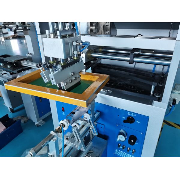 Semi-Automatic Screen Printing Machine for Bottles and Tubes