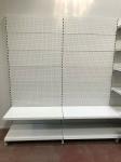 120kg Per Layer Supermarket Shelf Rack 570MM Heavy Duty Stainless Steel