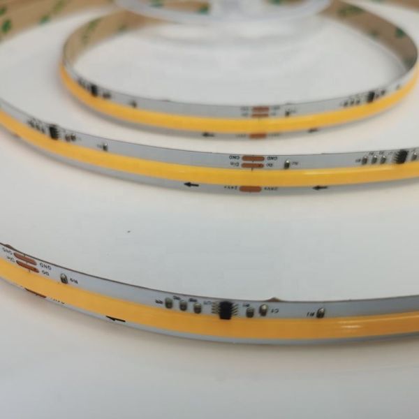 Running Water Flowing COB LED Strip IP20 360leds 24V Programmable Ws2811 Single Color For Indoor Lighting
