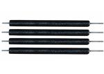 Professional Industrial Cleaning Brushes Nylon Bristle Brush Roller Black Color