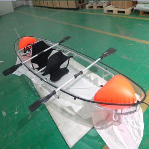 Wholesale 3330mm Long Sea Ocean Kayak , Large Loading Capacity Glass Bottom Boat from china suppliers