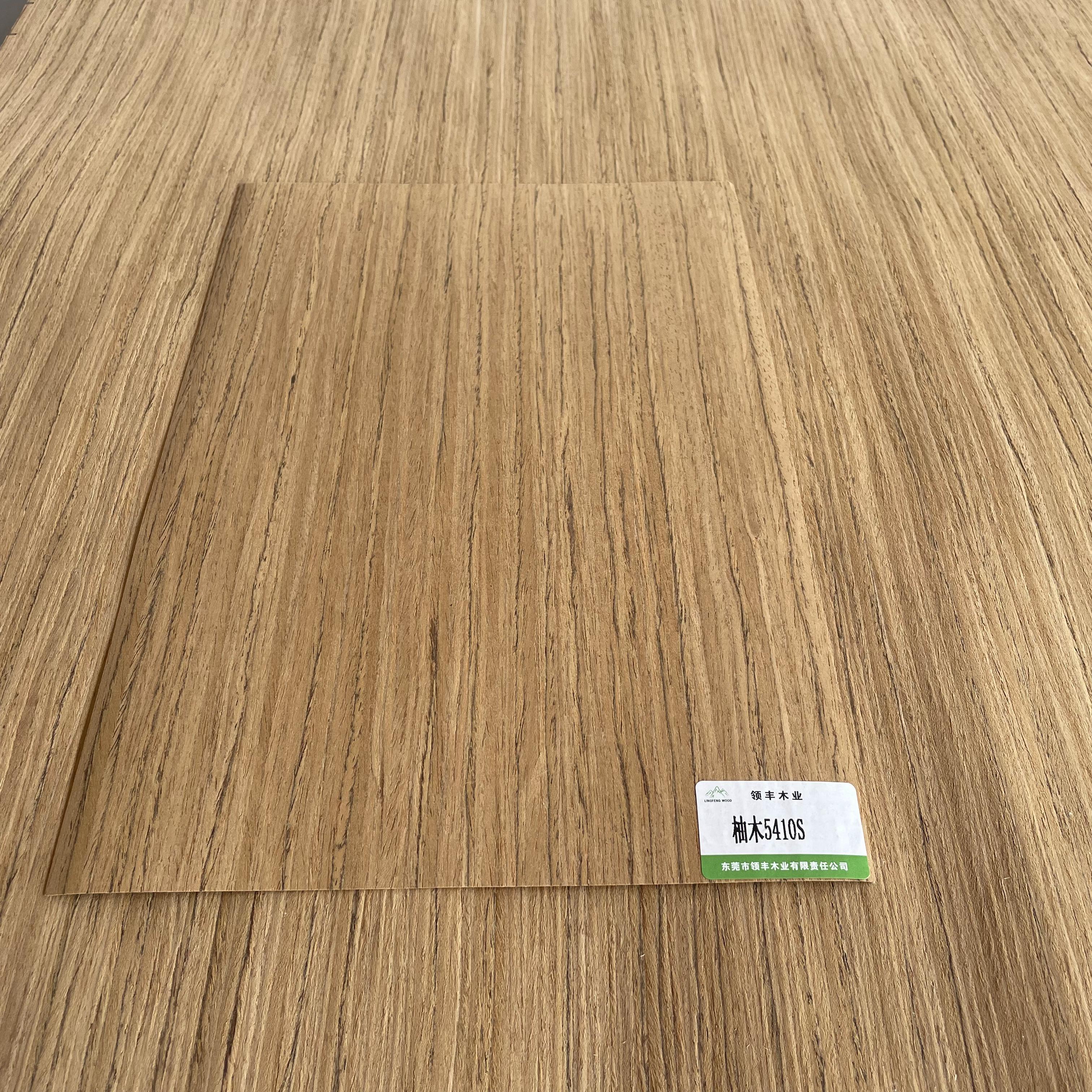 Engineered Teak Fineline Wood Veneer 2500*640mm Venners Living Room Office Meeting Room Hall