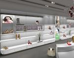 Lady'S Wall Mounted Shoe Display Unit Shoe Rack For Showroom Knocked Down Design