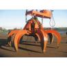 Buy cheap Hydraulic Clamshell Grab Bucket Orange Leakproof For Excavator Crane Pendant from wholesalers