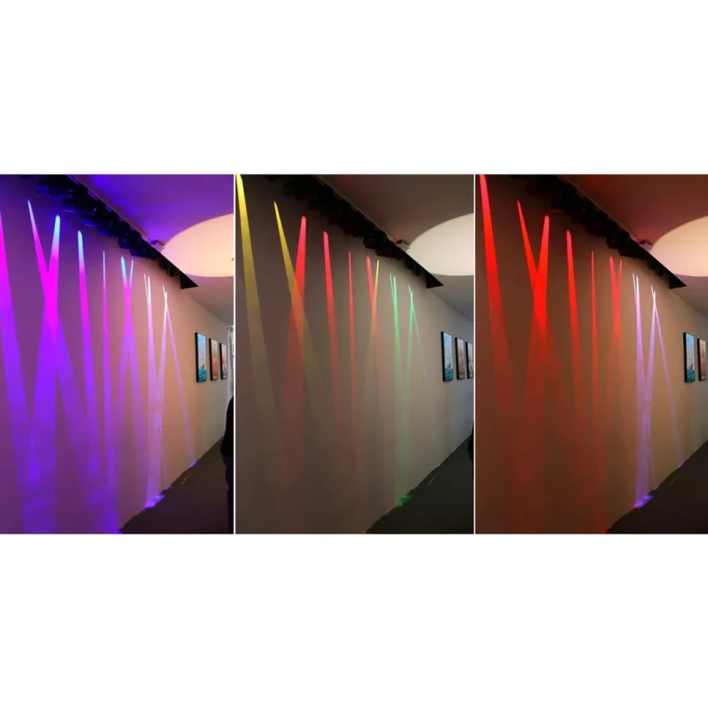 Versatile 2700K-4000K Zoomable Contour Spotlight LED Shapeable Track Light Gobo Projector with Ultra-High Definition for Museumart Gallery