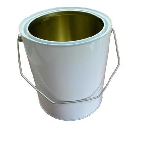 Wholesale Chemical 4 Litre Empty Paint Tins Containers White Coating from china suppliers
