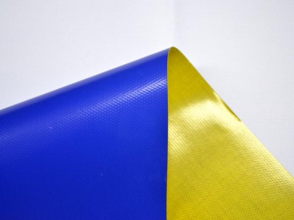 Quality Cold Crack Resistant Plastic Coated Fabric , 500D / 1000D Coloured Tarpaulin Sheets for sale